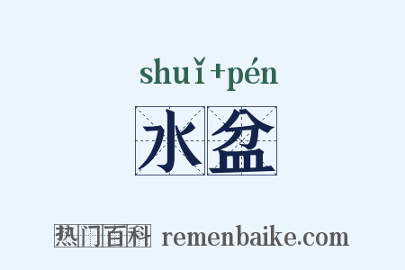 水盆是什么意思的图片